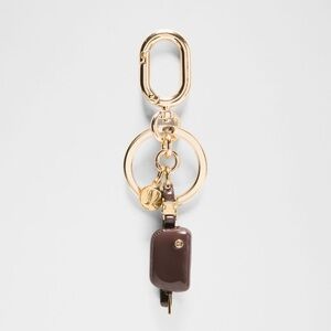 Nwt Everywhere Belt Bag Charm Keychain ColourGoodnight Plum/Gold